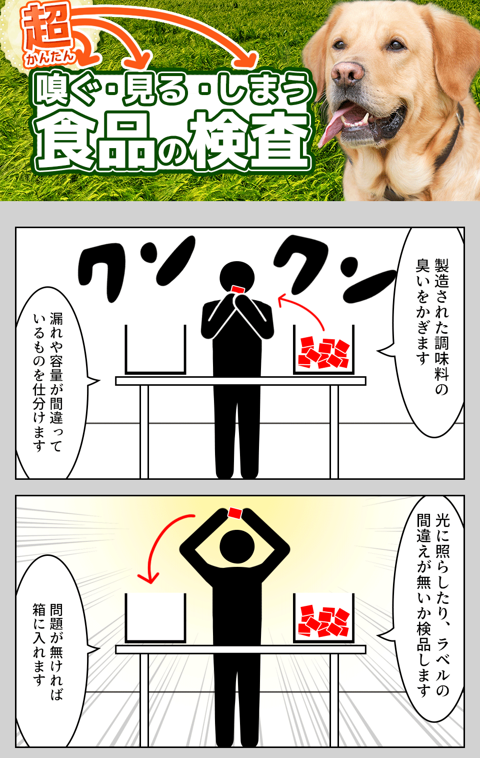 食品の検査・梱包 愛知県豊川市の派遣社員求人