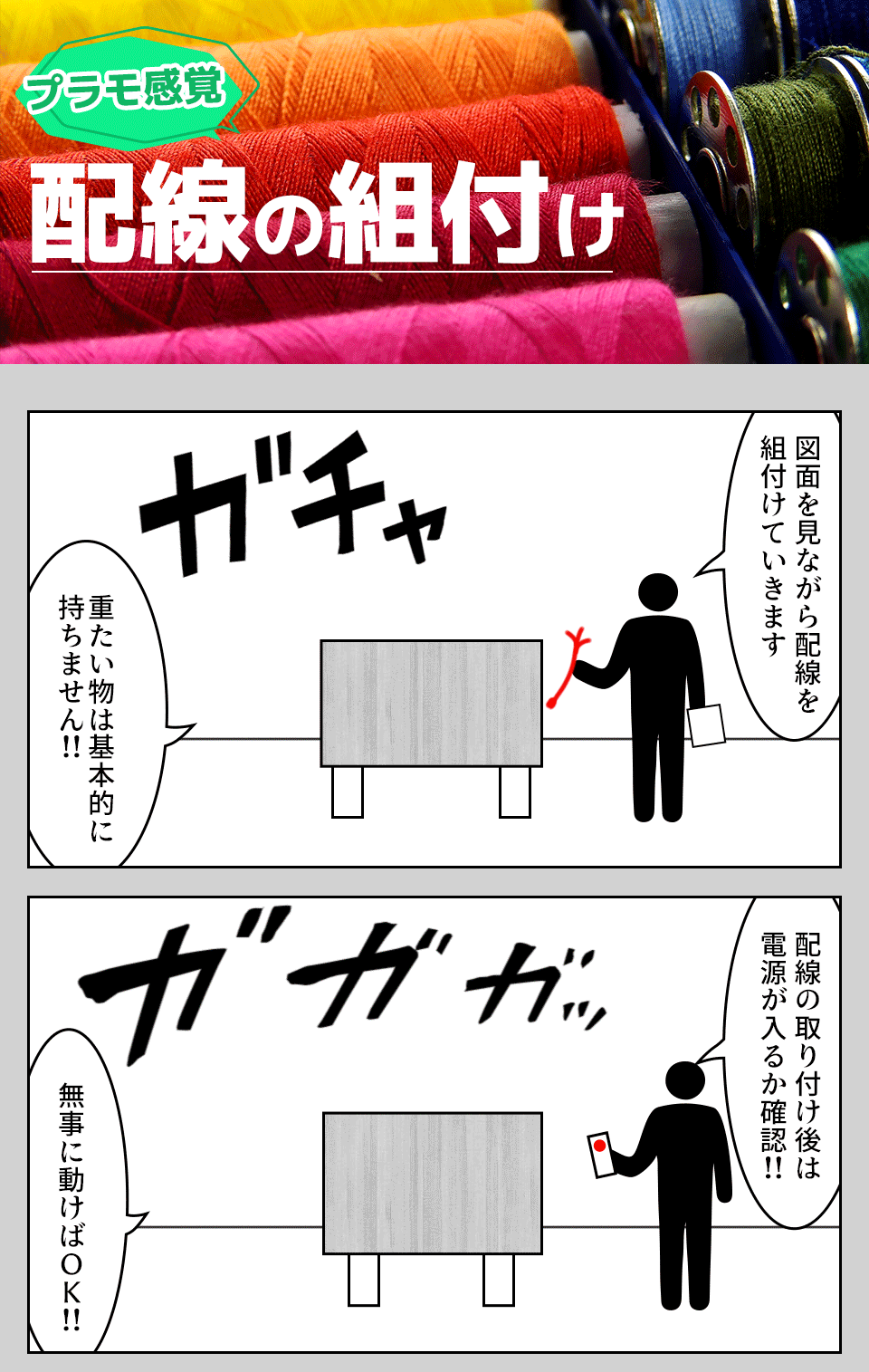 配線の組付け・検査 石川県能美市の派遣社員求人