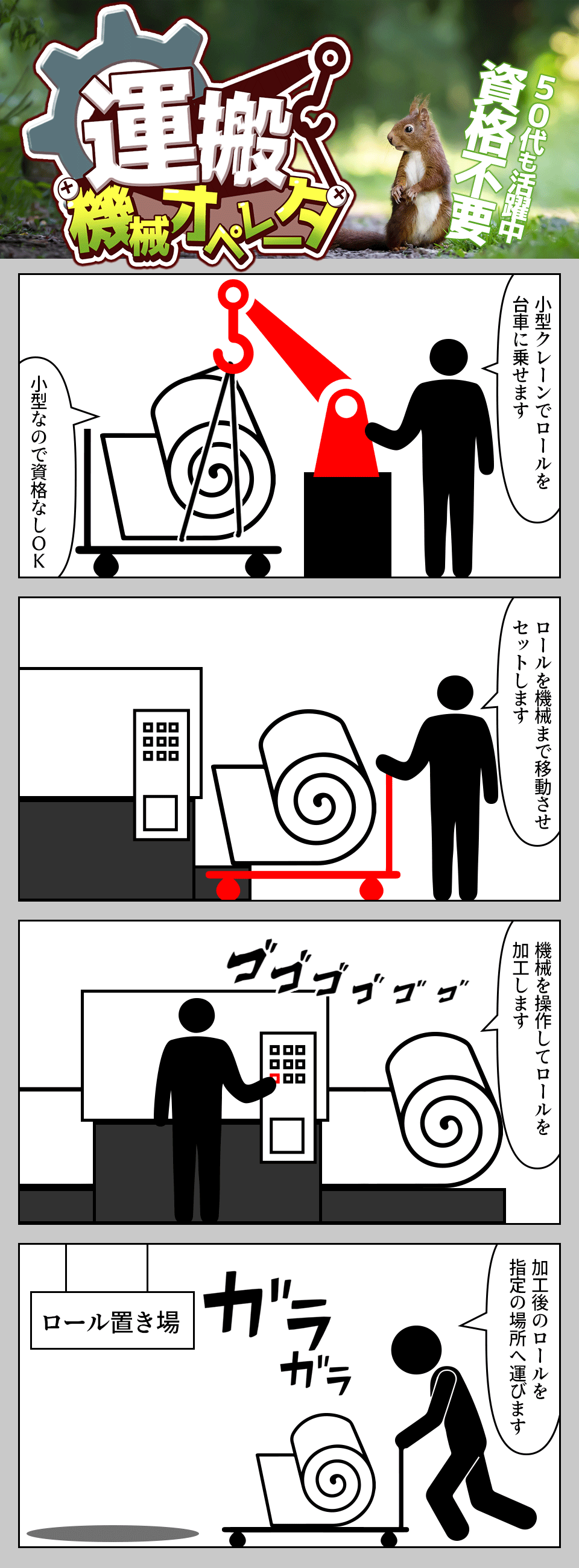 部品のセット、軽作業 石川県白山市の派遣社員求人