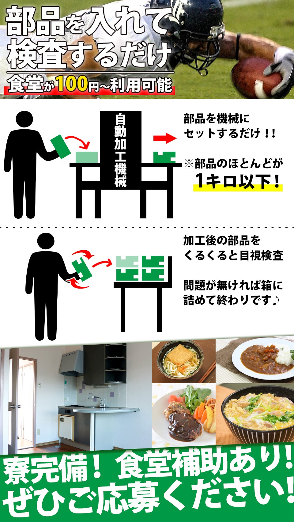 自動車部品の投入+検査 愛知県みよし市の派遣社員求人