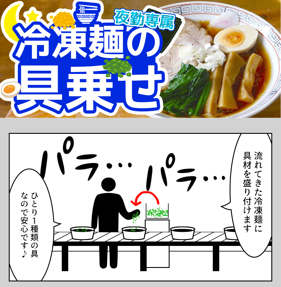 冷凍麺の製造 愛知県豊川市の派遣社員求人