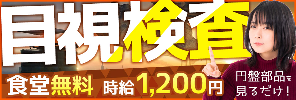 部品の検査洗浄 愛知県豊川市の派遣社員求人