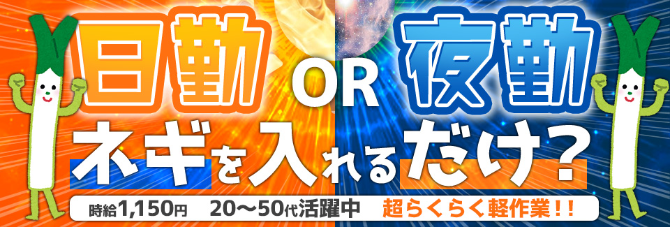 ネギ乗せ 愛知県豊川市の派遣社員求人