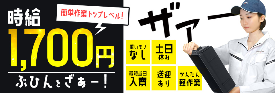 軽い部品の流し込み 愛知県豊橋市の派遣社員求人